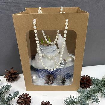 Луковица амариллиса в воске-подарочный набор в жестяном кашпо Луковица амариллиса в воске-подарочный набор в жестяном кашпо