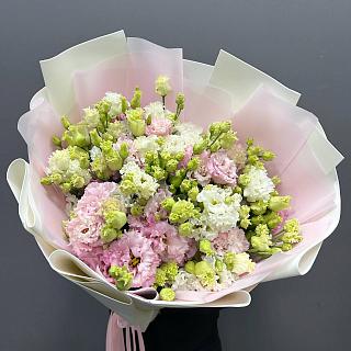 Микс из махровой эустомы (19 шт)