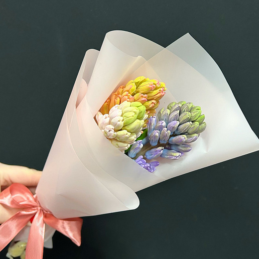 Микс из 3 гиацинтов с доставкой в Москве