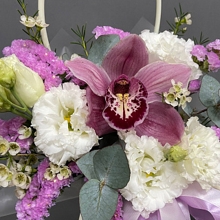 Сумочка с 1 орхидеей