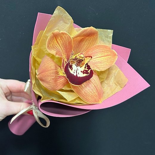 Букет из кофейной орхидеи с доставкой в Москве