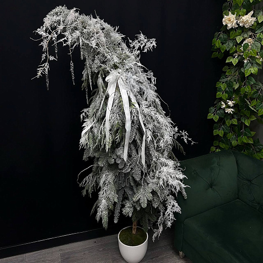 Авторская елка с белым аспарагусом с доставкой в Москве